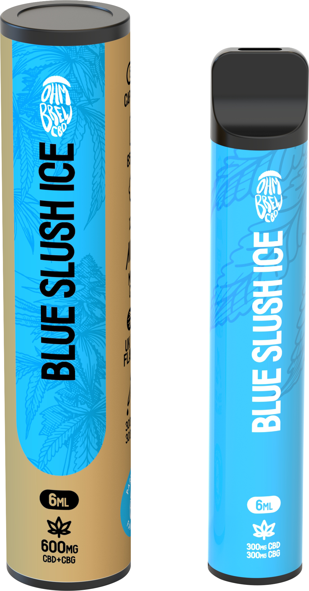 CBD Disposable Vape CBD Disposable Ohm Brew ELiquids