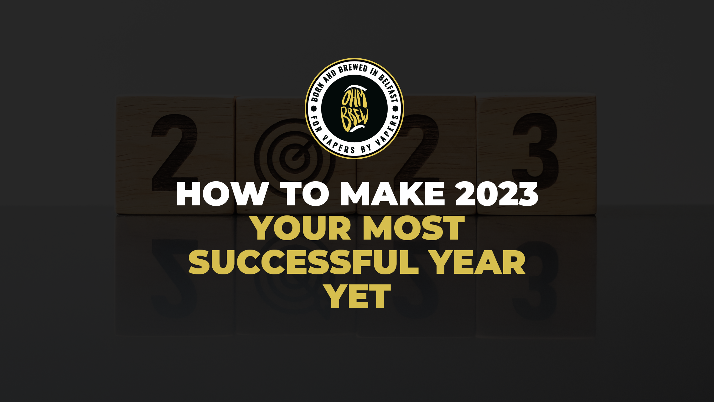 Ohm Brew How to make 2023 your most successful year yet PNG